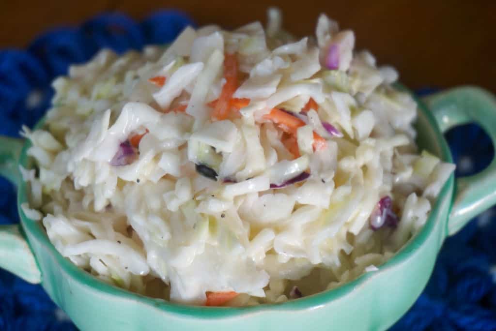 Easy Coleslaw you can make ahead of time