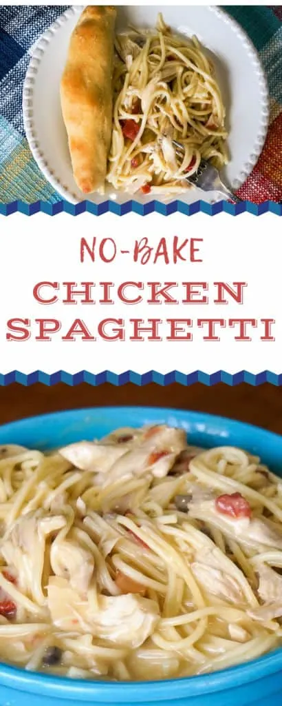 No-Bake Chicken Spaghetti