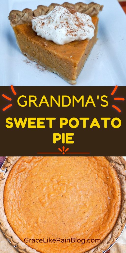 Grandma's Sweet Potato Pie