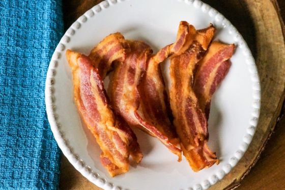 Air Fryer Crispy Bacon - Grace Like Rain Blog