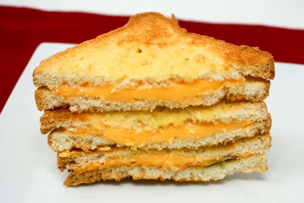 Stack of Grilled Cheese Sandwiches