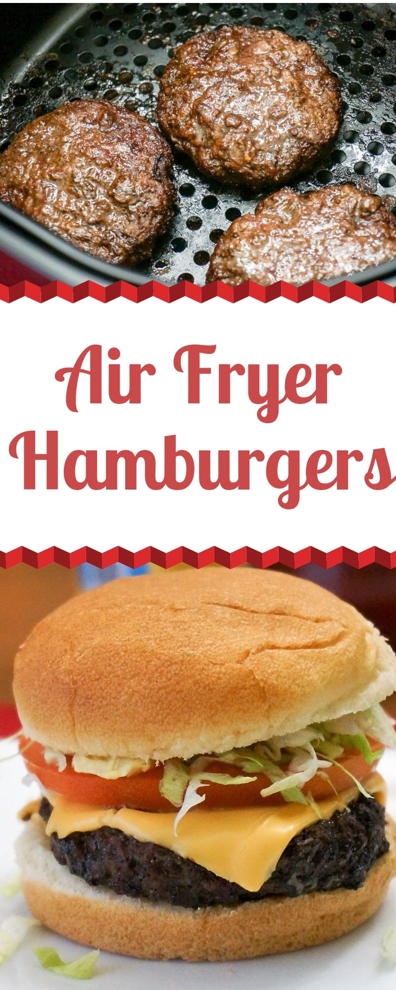Best Quick & Easy Air Fryer Hamburgers Tender and Juicy Grace Like