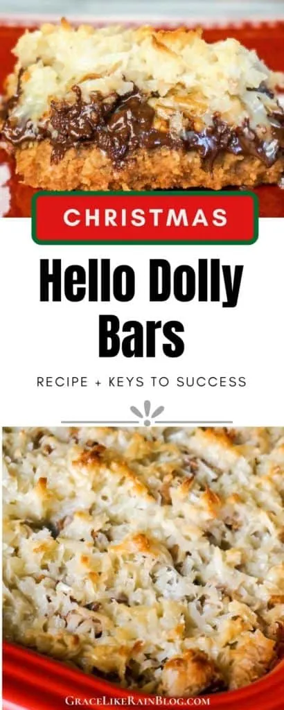 Christmas Hello Dolly Bars