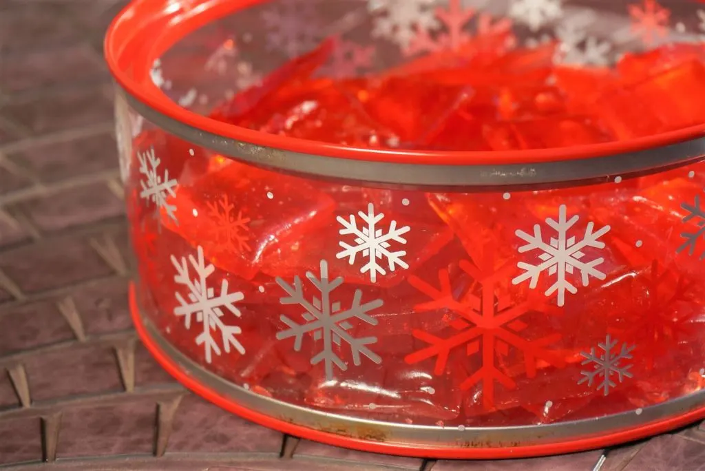 Super Hot Cinnamon Candy is a Christmas Candy recipe that is great for giving as gifts