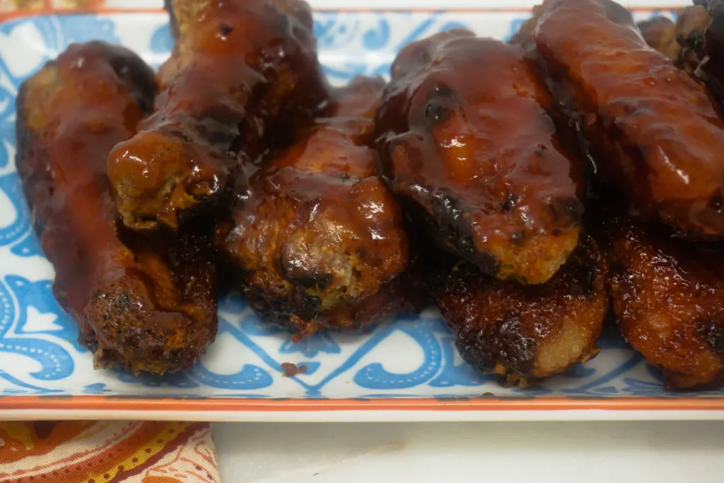 Air Fryer Barbecue Chicken Wings