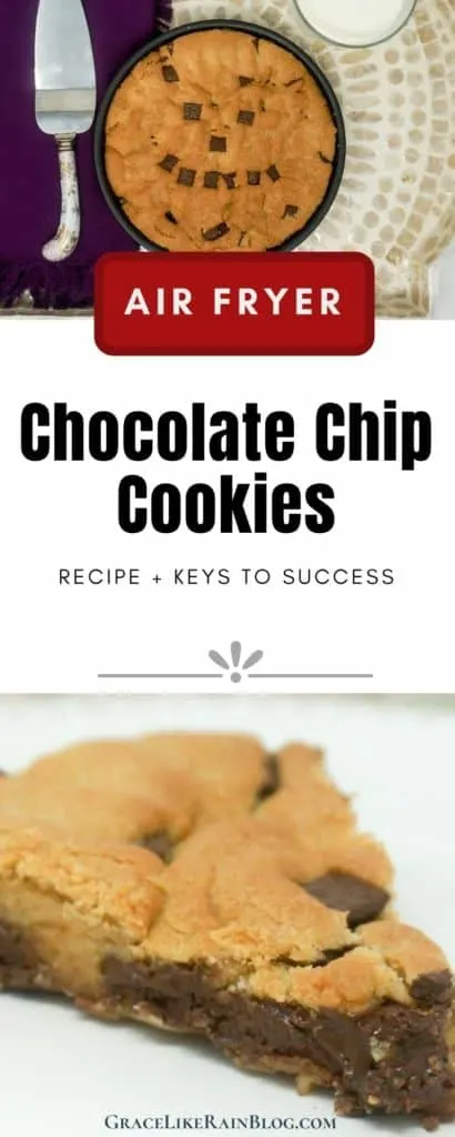 Air Fryer Chocolate Chip Cookies