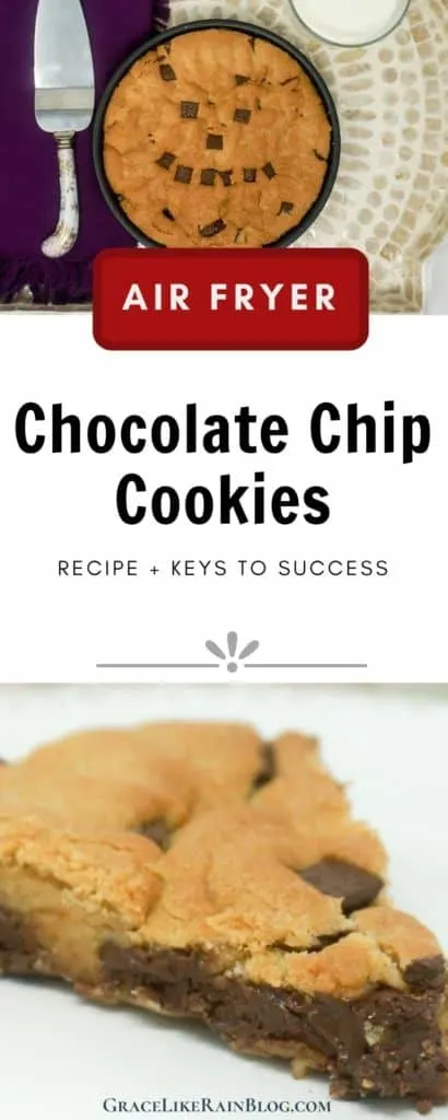 Air Fryer Chocolate Chip Cookies
