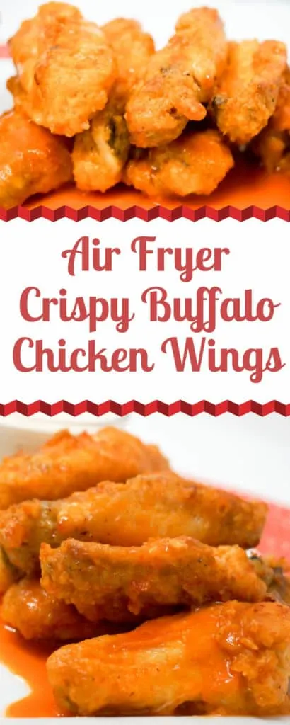 Air Fryer Crispy Buffalo Chicken Wings