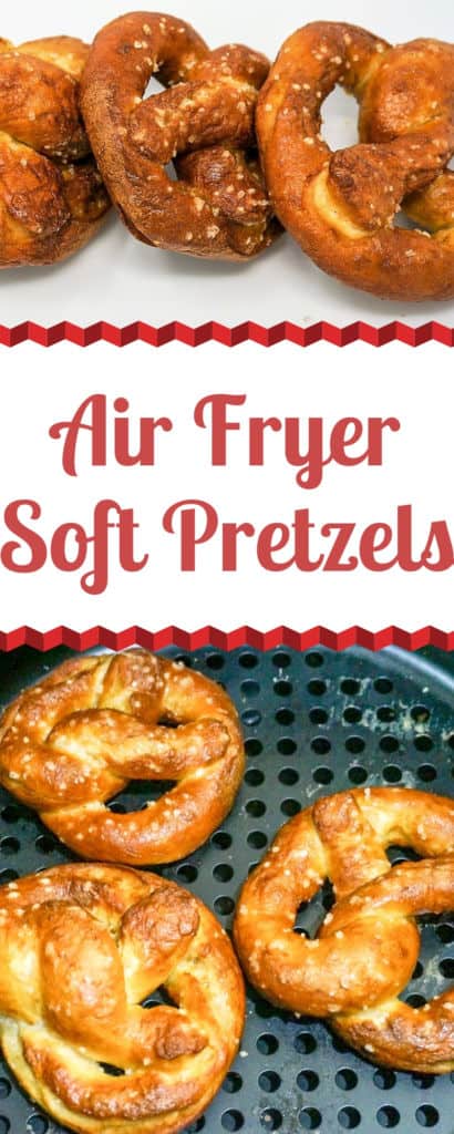 Air Fryer Soft Pretzels