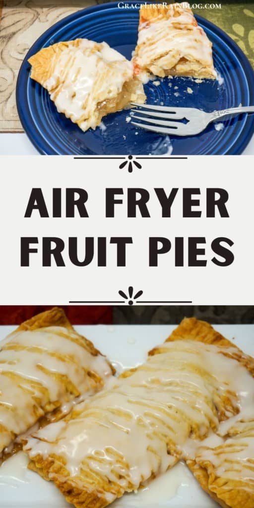 Air Fryer Desserts Fruit Pies Apple Peach Cherry