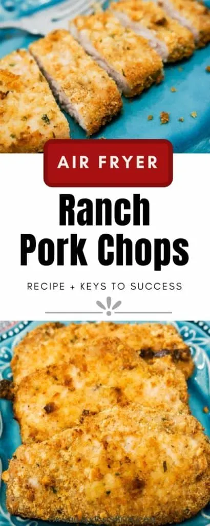 Air Fryer Ranch Pork Chops