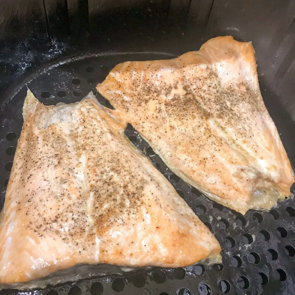 Fresh Salmon in Air Fryer