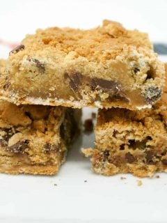 Nutter Butter Chocolate Chip Bars