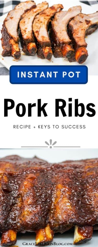 Instant Pot Pork Ribs