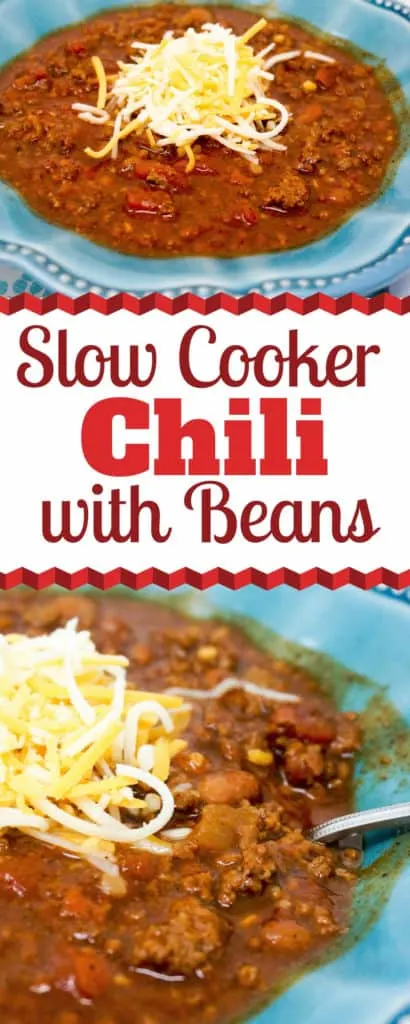 SLow Cooker Chili with Beans