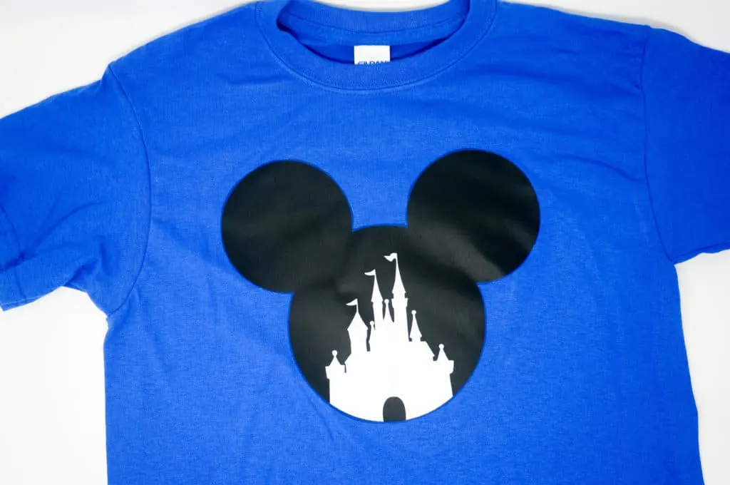 DIY Disney shirt Mickey Ears Castle