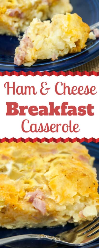 Ham and Cheese Breakfast Casserole