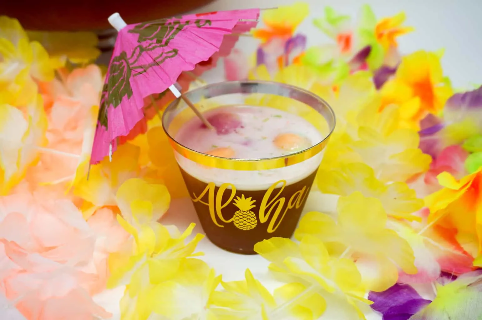 Aloha Cup full of Hawaiian Punch