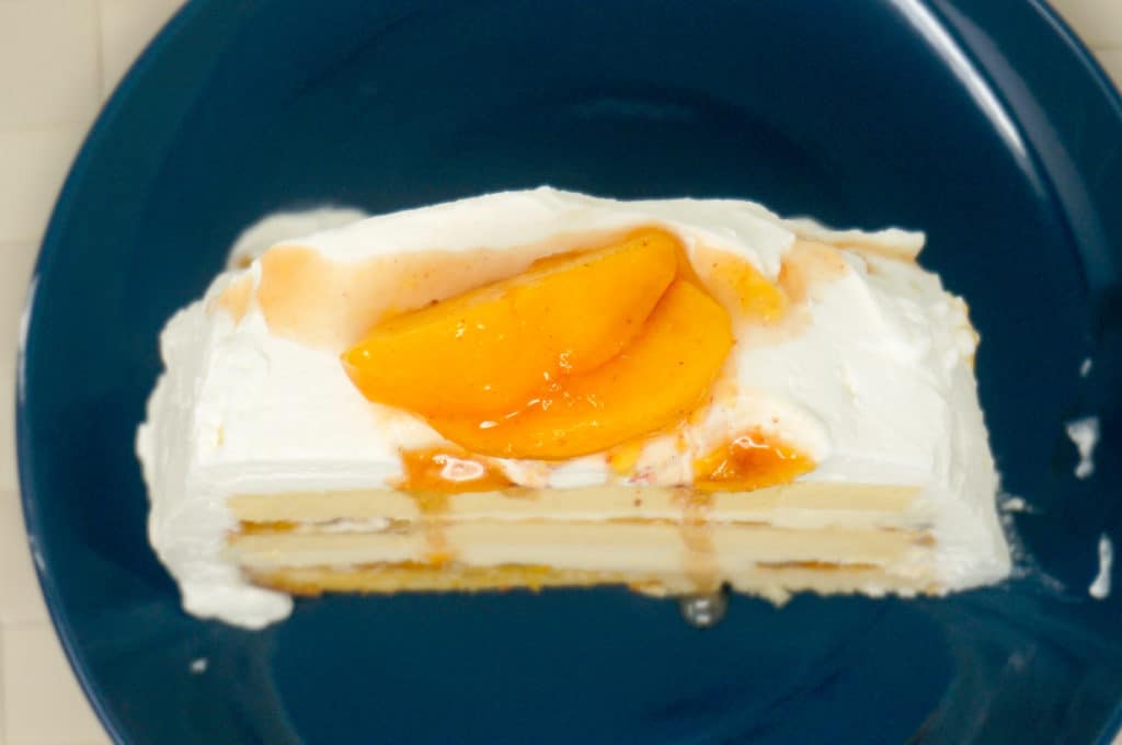 Southern Living Peaches and Cream Icebox Cake