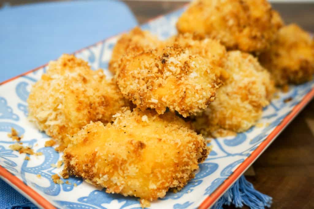 Air Fryer Mac and Cheese Bites