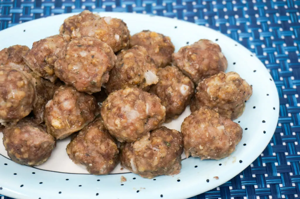 Mini Meatballs in Air Fryer