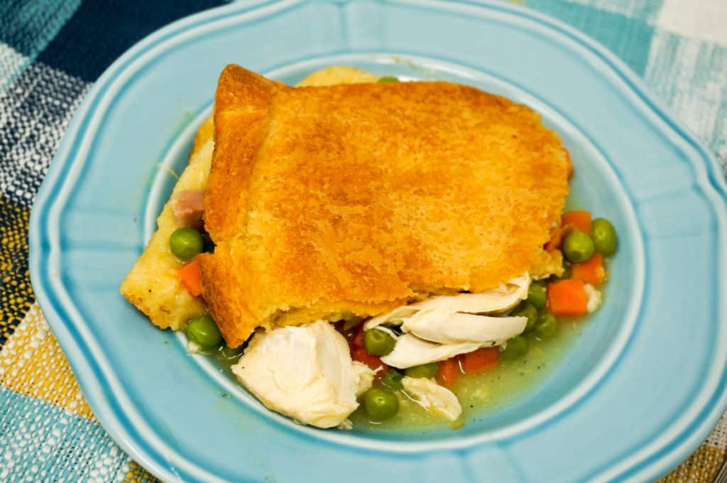 Crescent Chicken Pot Pie Casserole