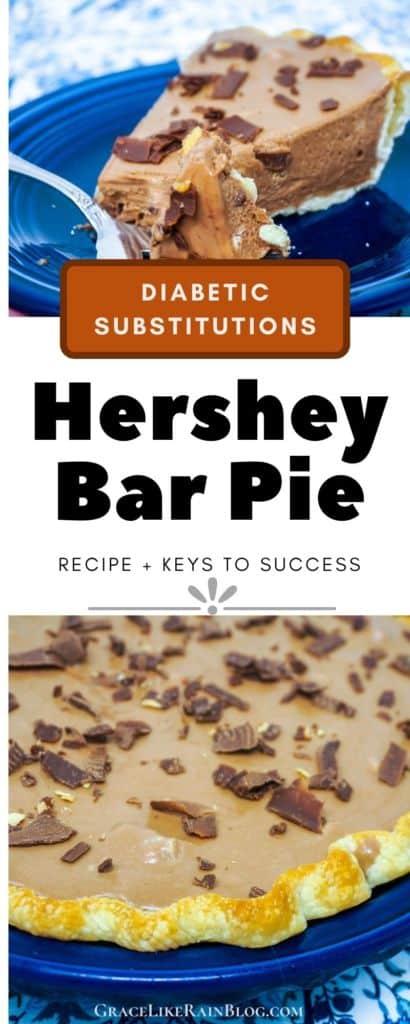 Hershey Bar Pie with Diabetic Substitutions
