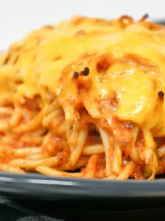 leftover spaghetti casserole recipe