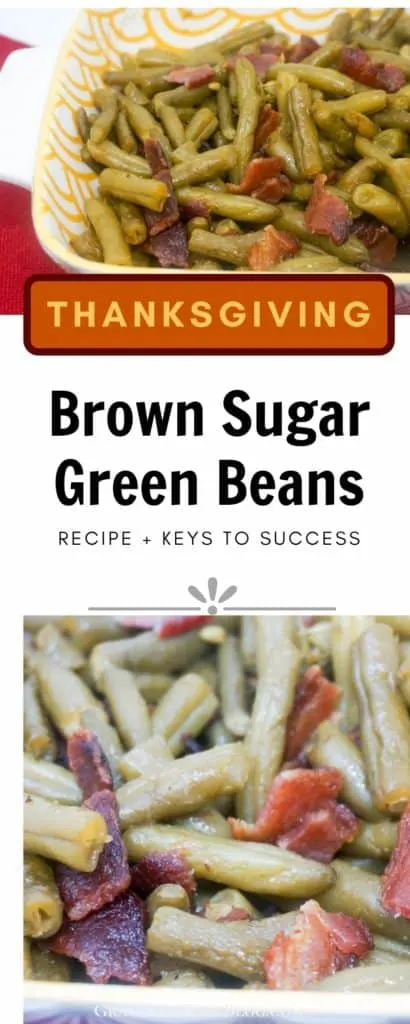 Thanksgiving Brown Sugar Bacon Green Beans