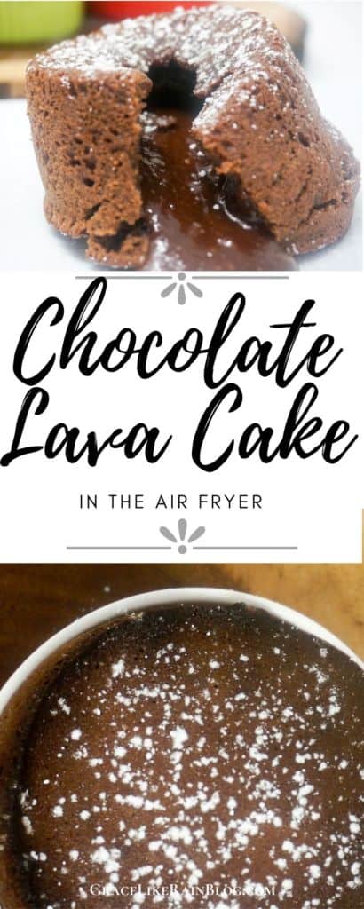 Chocolate Lava Cake in Air Fryer