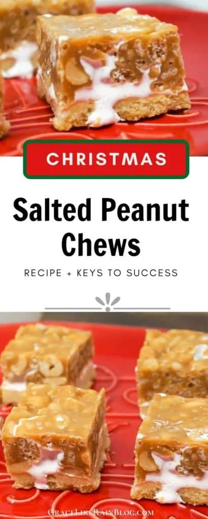 Christmas Salted Peanut Chews