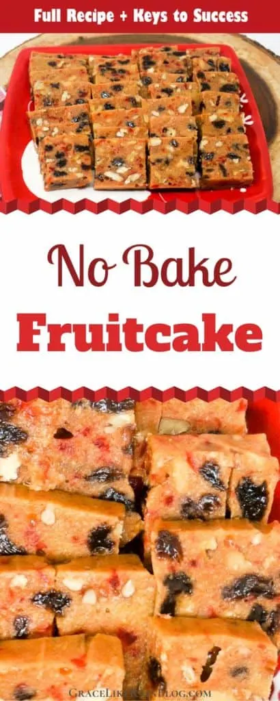 No Bake Fruitcake