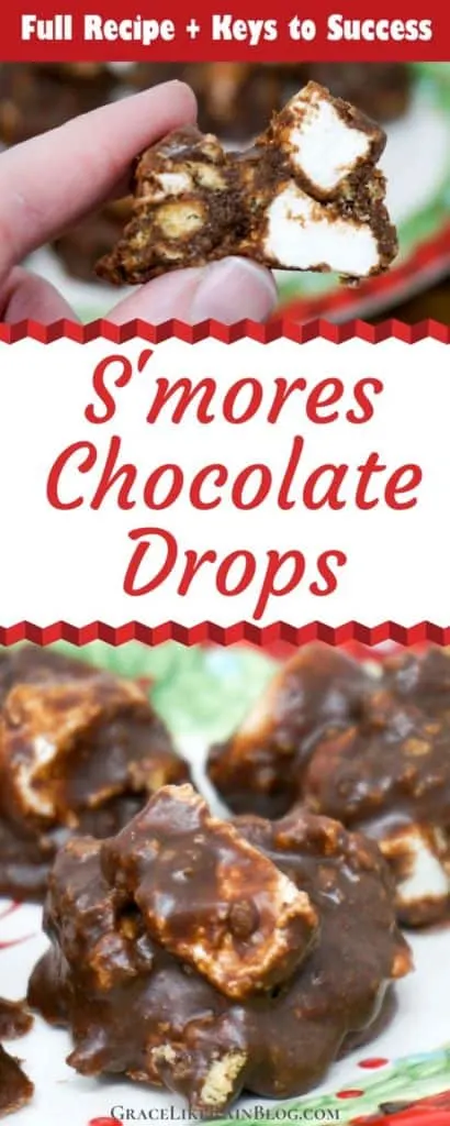 Smores Chocolate Drops Recipe