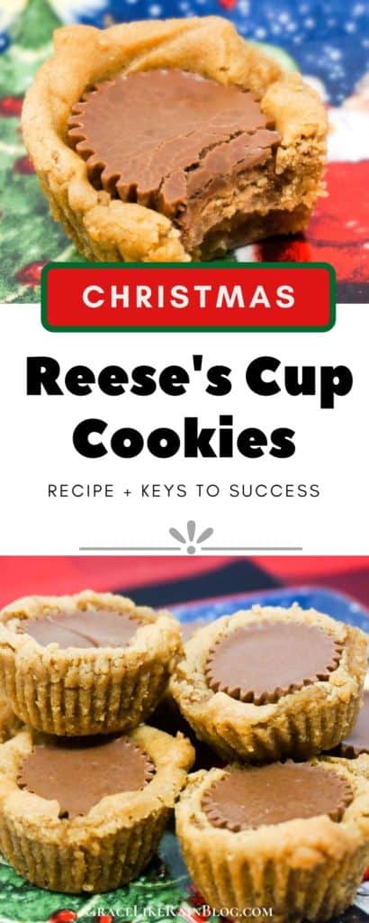 Christmas Reese's Cup Cookies