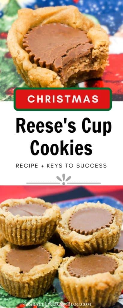 Christmas Reese's Cup Cookies