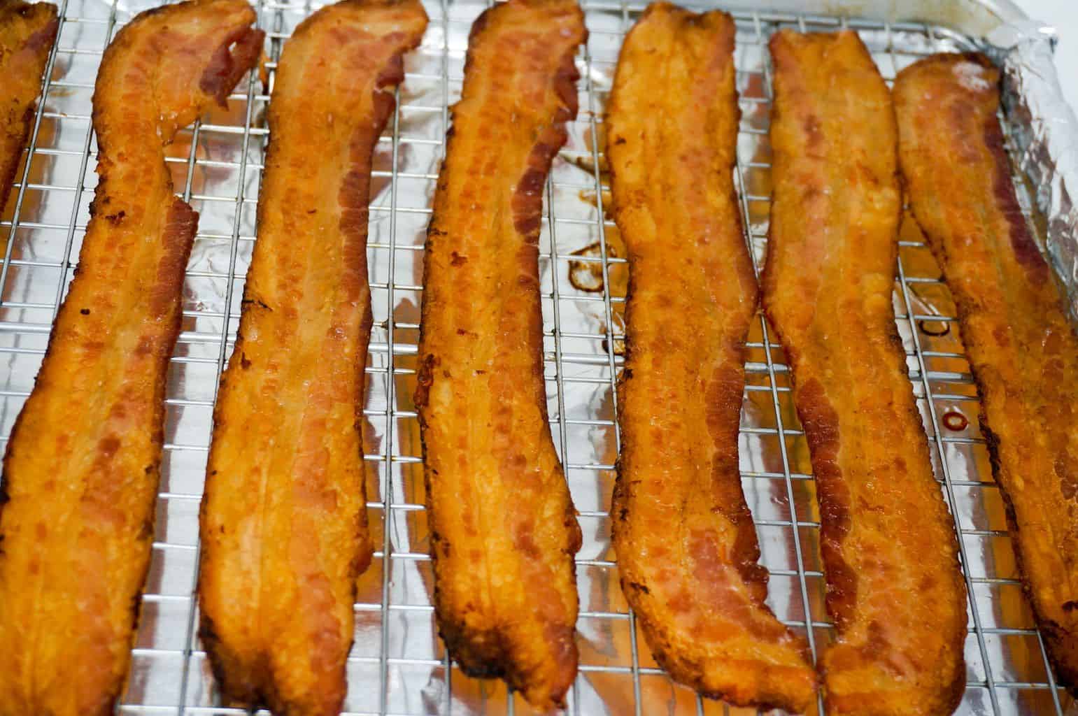 Sous Vide Bacon Finished in Oven