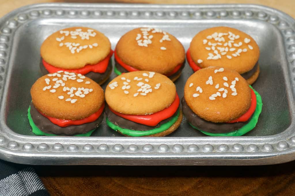 Hamburger Cookies