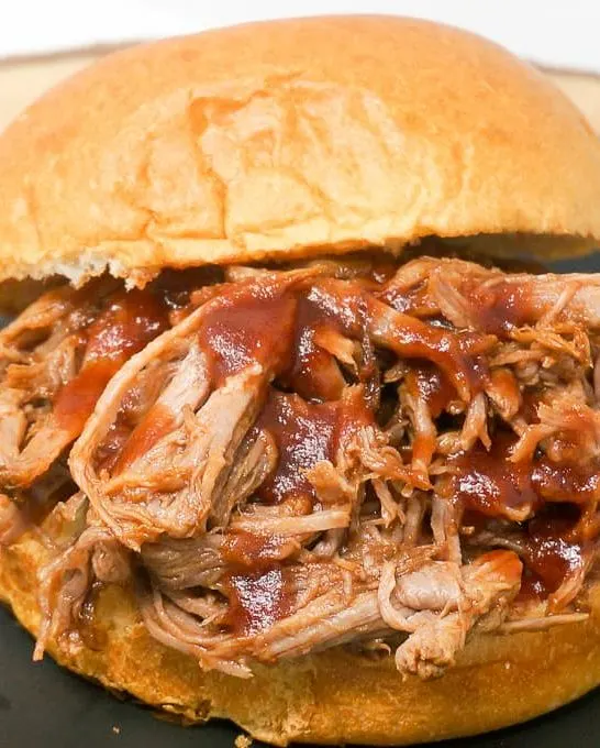 Instant Pot BBQ Pulled Pork With Dr Pepper