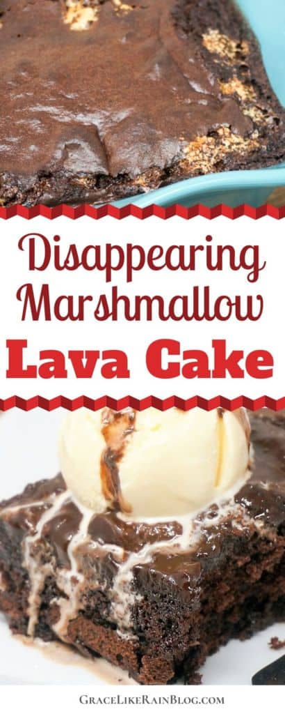 disappearing marshmallow lava cake