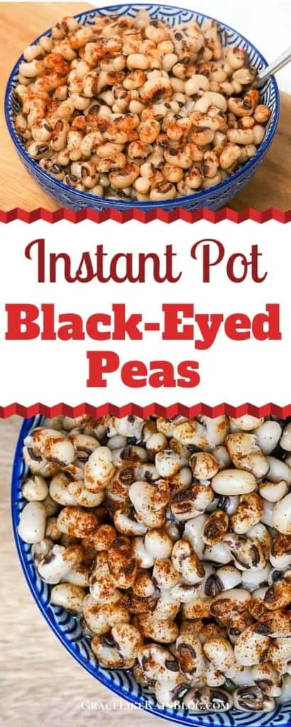 Instant Pot Black-Eyed Peas