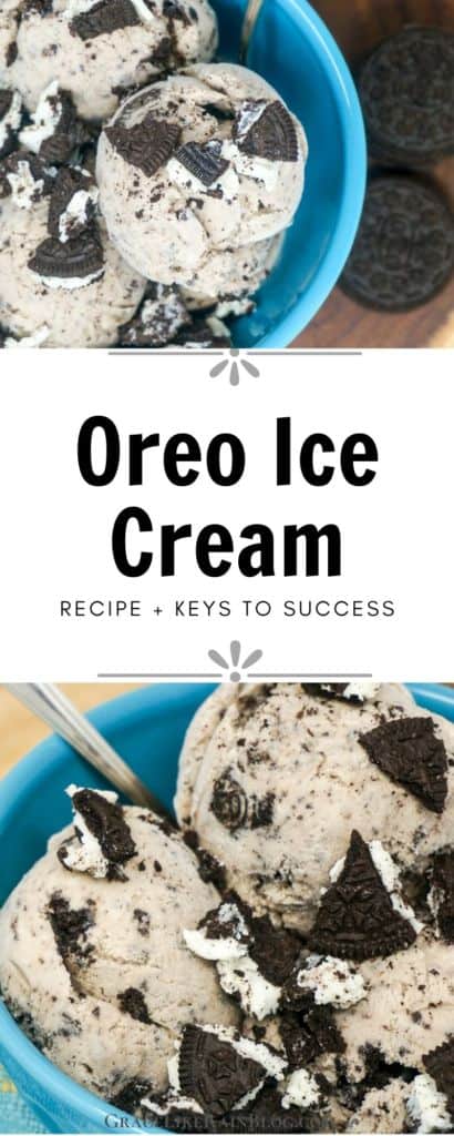 Oreo Cookies and Cream Ice Cream