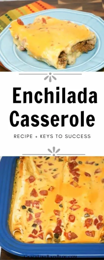 Mexican Enchilada Casserole with Ground Beef