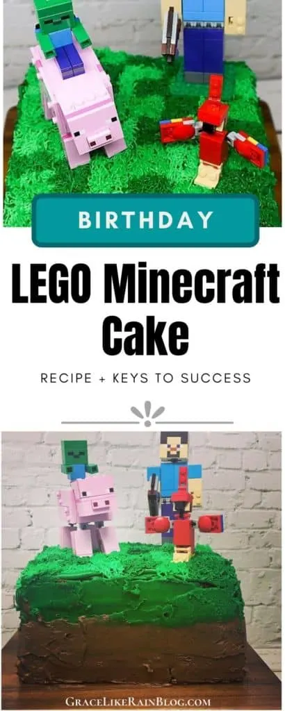 LEGO Minecraft Cake