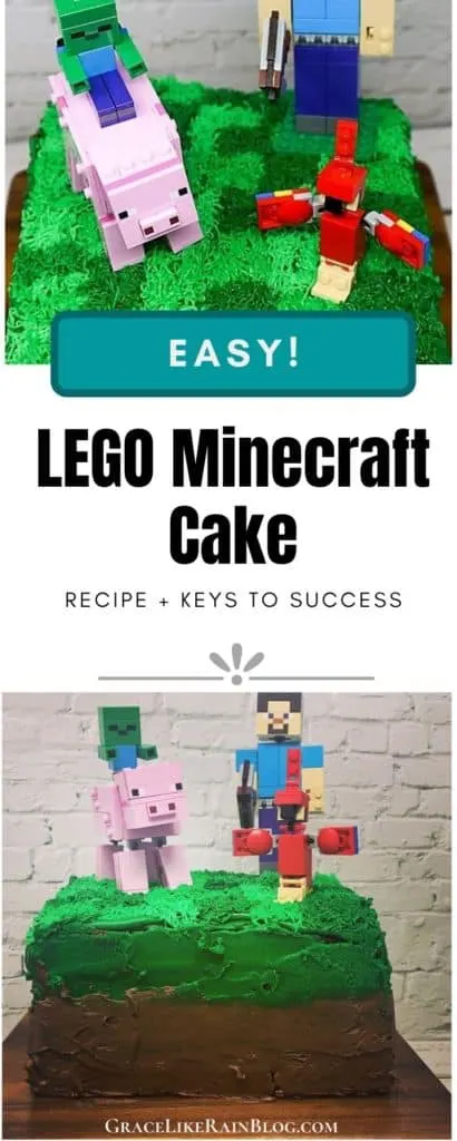 LEGO Minecraft Cake
