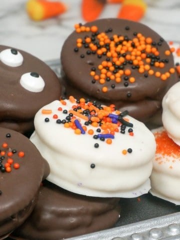 Halloween Fluffernutter Cookies