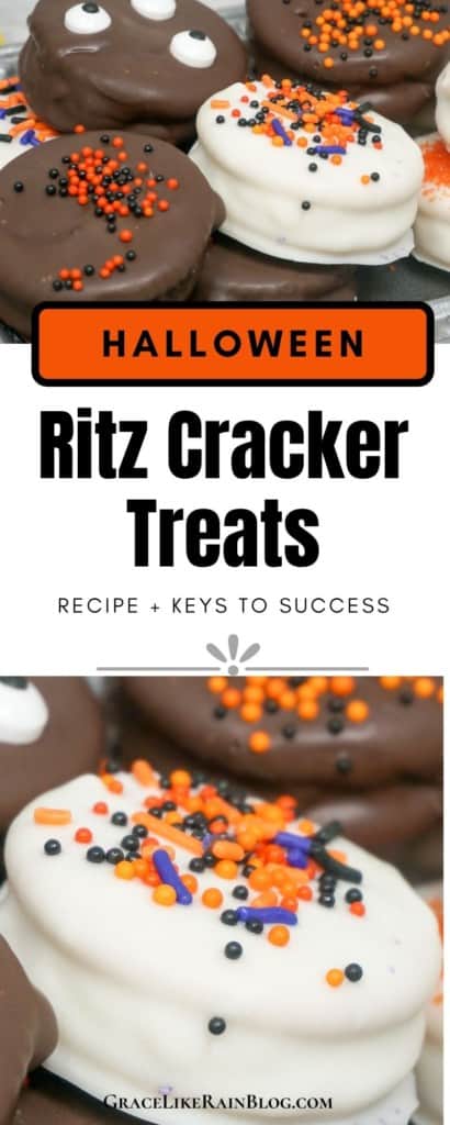 Halloween Ritz Cracker Treats