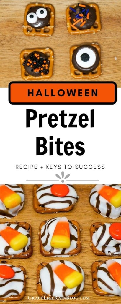 Halloween Pretzel Bites