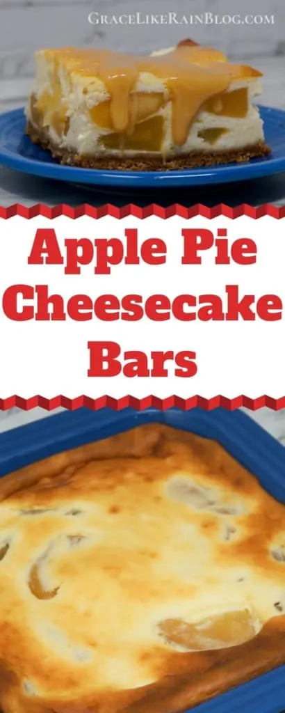 Apple Pie Cheesecake Bars