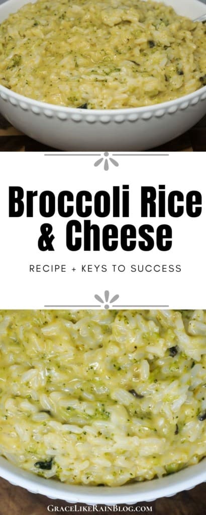 Broccoli Rice and Cheese