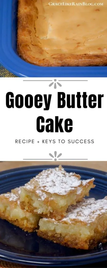 Gooey Butter Cake from Cake Mix